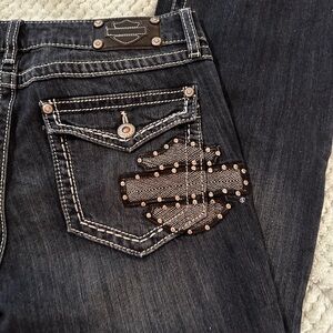 Women’s Harley Davidson, 12 tall jeans